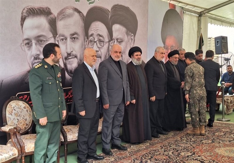 הנצחה של השהיד ראיסי בקו החזית של ההתנגדות נגד ישראל