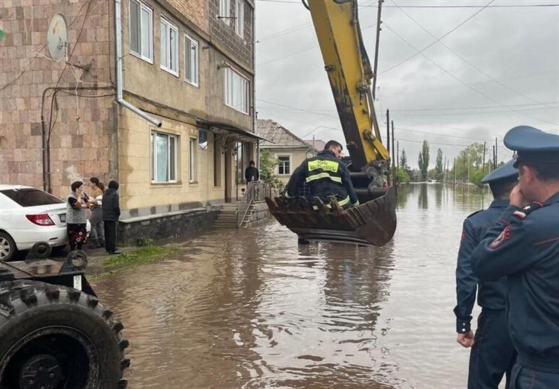 נכונותה של רוסיה לסייע בפתרון ההשלכות של שיטפונות בארמניה