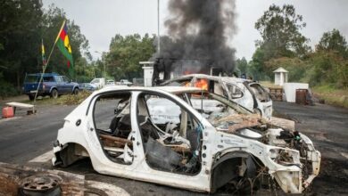 עזיבתם של אזרחים אוסטרלים וניו זילנדים מהמושבה הקולוניאלית הצרפתית