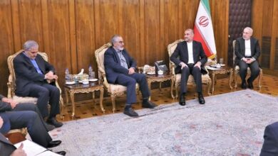 פגישת מזכיר מטה ההנצחה של חצרת אימאם (ר”ע) עם אמיר עבדולחיאן