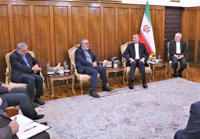 פגישת מזכיר מטה ההנצחה של חצרת אימאם (ר”ע) עם אמיר עבדולחיאן