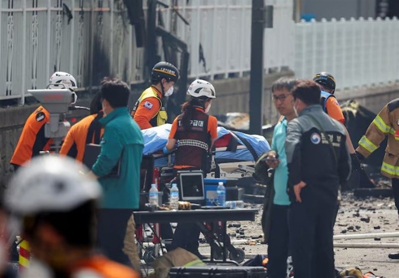 16 נהרגו בשריפה במפעל סוללות בדרום קוריאה