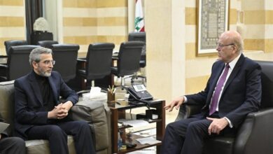 באגרי נפגש עם ראש ממשלת לבנון