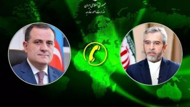 הודעת עלי באגרי לשר החוץ של הרפובליקה של אזרבייג’ן