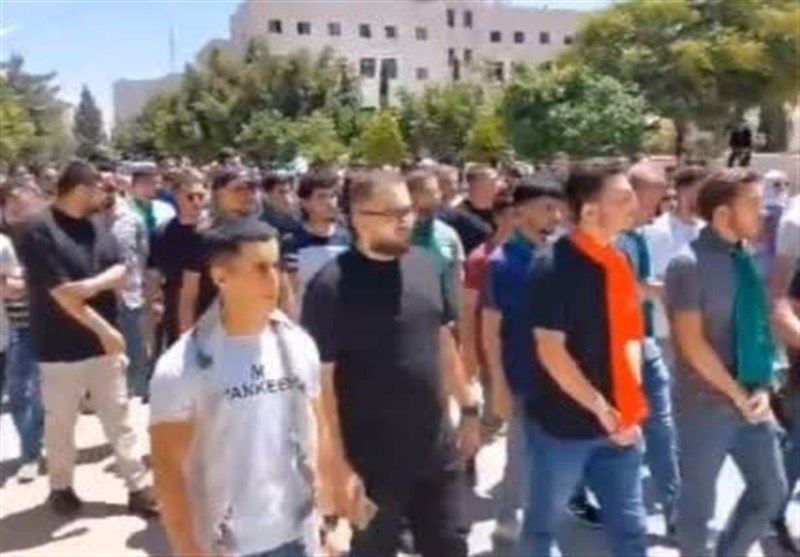 הכרת תודה של סטודנטים פלסטינים בגדה המערבית לסייד חסן נסראללה