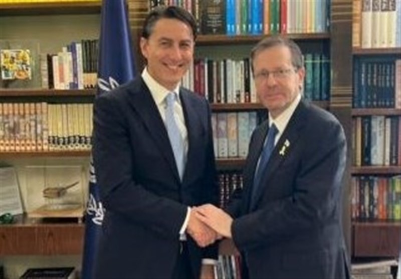 הנציג ביידן נפגש עם הרצוג ולפיד