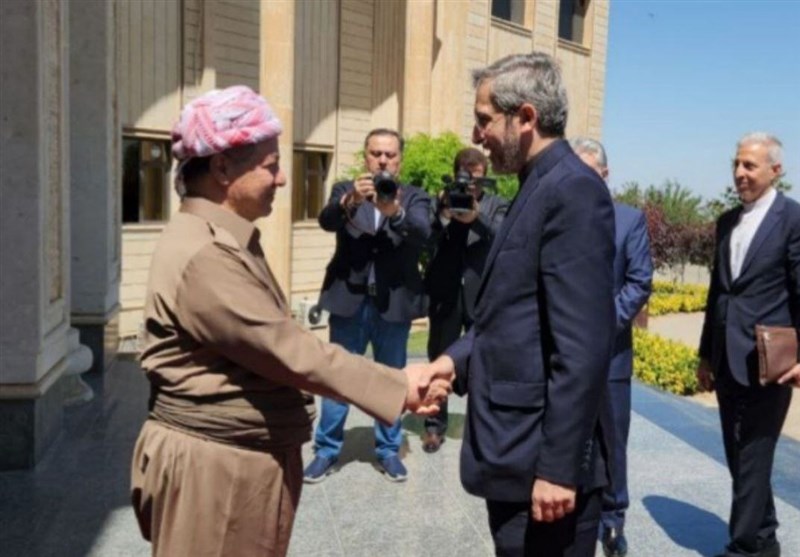 הפגישה של עלי באגרי עם מסעוד ברזאני