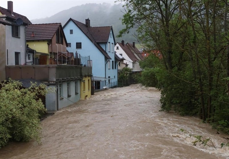 השיטפון גבה קורבן אחד בגרמניה