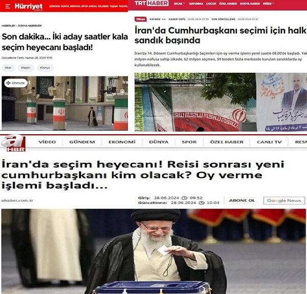 סיקור נרחב של הבחירות לנשיאות באיראן בתקשורת הטורקית