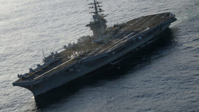 עזיבה פתאומית של נושאת הטרור הראשית של אמריקה מהים האדום