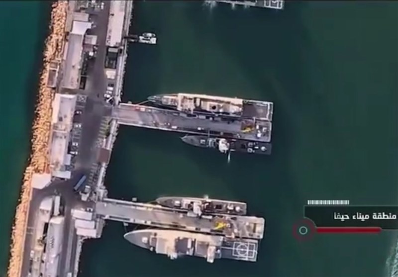 תמונות כטב”ם של חיזבאללה מגדת המטרות בצפון פלסטין הכבושה