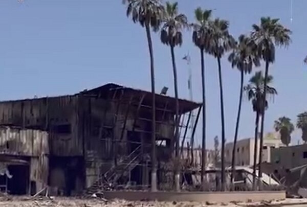 תמונות ראשונות של מצב מעבר רפיח לאחר הכיבוש/השריפה וההרס הנרחב