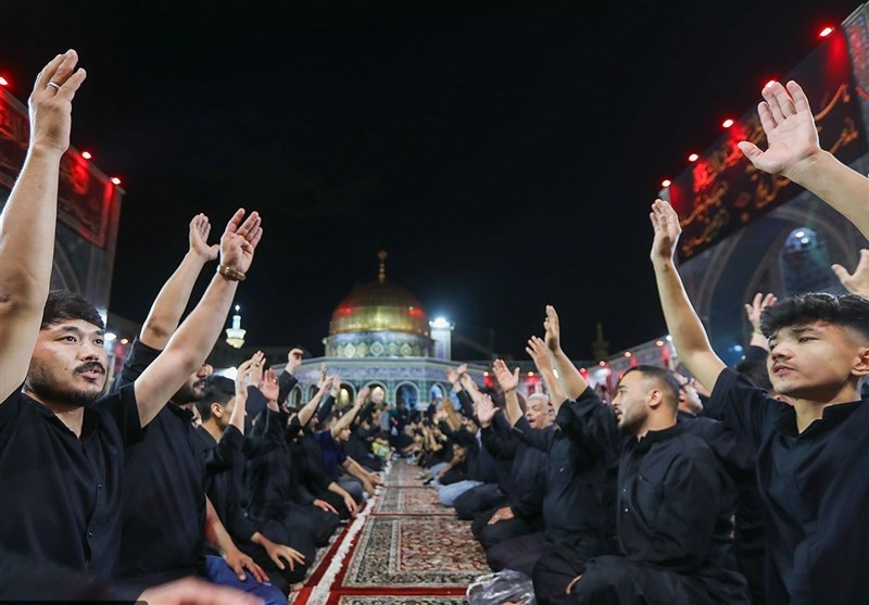 کشور افغانستان , ماه محرم , مهاجرین افغانستانی , حرم امام رضا(ع) ,