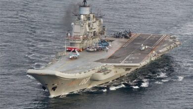 נטרול מתקפת הטרור על נושאת המטוסים הרוסית