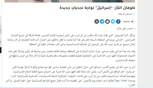 حزب الله از موشکهای بالستیک خود استفاده کند چه خواهد شد؟