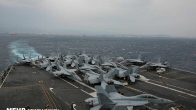 נושאת המטוסים השנייה של הצי האמריקאי הגיעה למערב אסיה