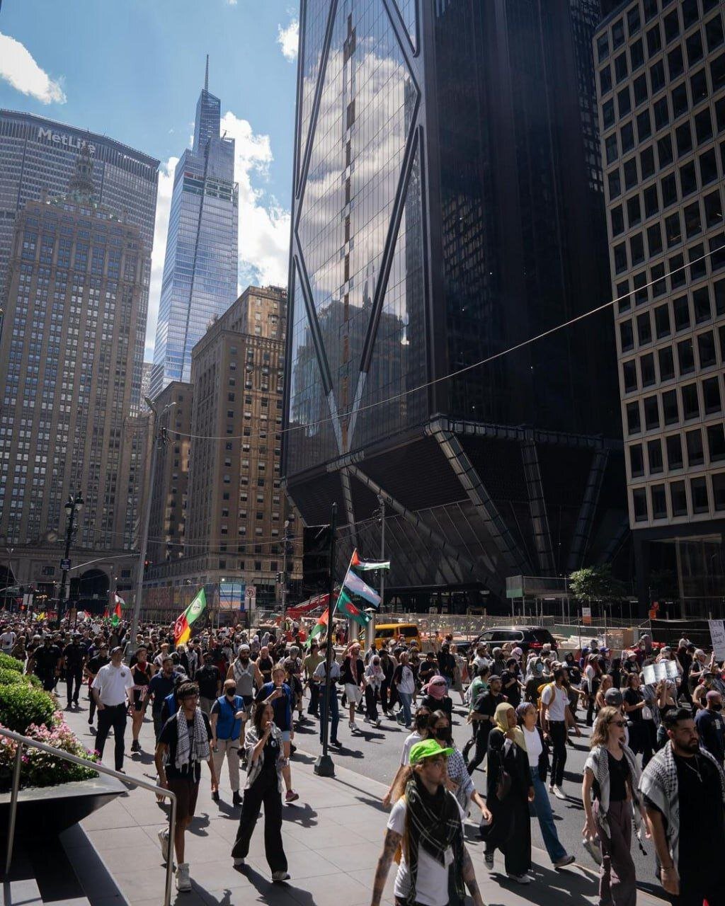 حمایت از غزه/ نیویورک حمایت از غزه/ نیویورک