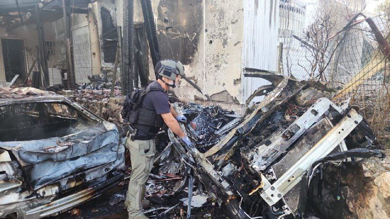 حجم ویرانیهای برجای مانده بعد از حملات سنگین حزبالله لبنان