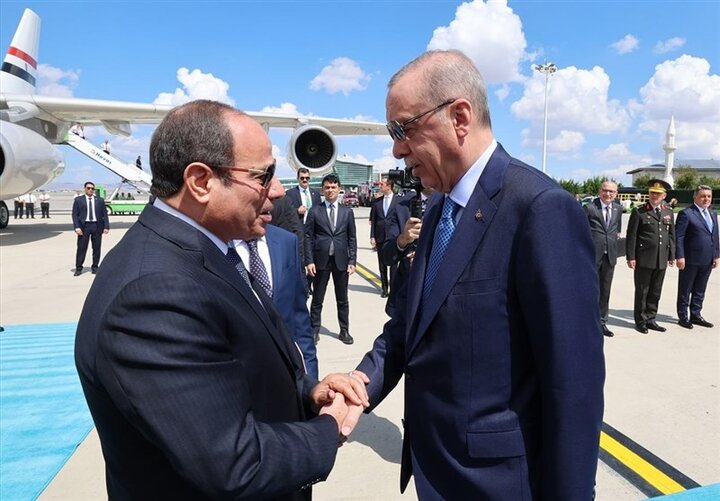 מסיבת עיתונאים של עבדול פתח א-סיסי ורג’פ טאיפ ארדואן באנקרה