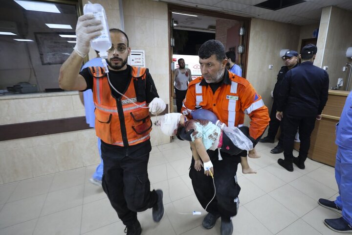 הפצצת בית יתומים ומקלט לפליטים פלסטינים ברצועת עזה