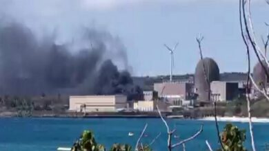 אש בתחנת כוח גרעינית בטייוואן+ סרט