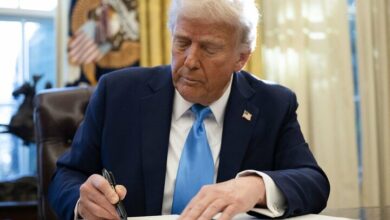 טראמפ: מהגרים לא חוקיים הם איום גדול יותר מאשר פוטין