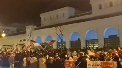 כעס מרוקאי על פשעי המשטר הציוני בעזה+ סרט