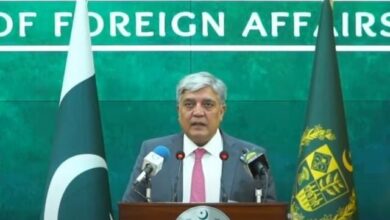 פקיסטן: איננו מכירים בישראל