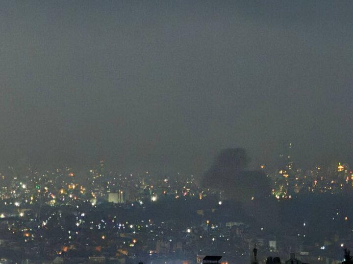 התקפת אוויר ציונית על הפרברים הדרומיים של ביירות