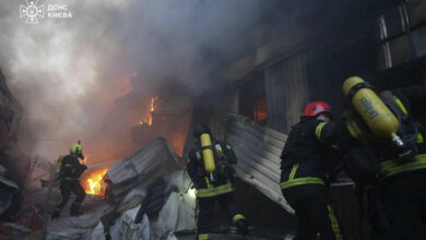 התקפת טילים רוסית על קייב; הפעלת פעולות טיסה בשמיים של פולין