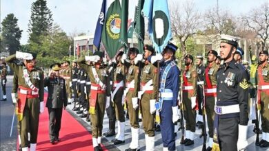 ראש המטה הכללי של טורקיה מבקר בפקיסטן לביקור רשמי /טורקיה , פקיסטן , צבא , יחסים דיפלומטיים , ביקור רשמי