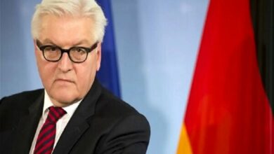 נשיא גרמניה מזהיר מפני הפיכת העולם למקום של גנבים ומבקר את ארצות הברית /גרמניה , ארצות הברית , דמוקרטיה , סדר עולמי , ונצואלה