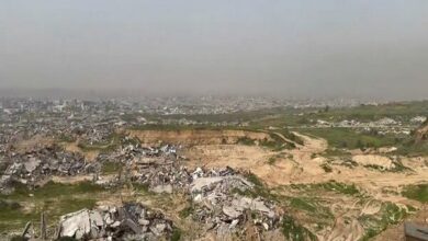 וידאו חושף היקף הרס עצום במזרח רצועת עזה /רצועת עזה , היישות הציונית , הרס , קו אדום , צבא ישראל