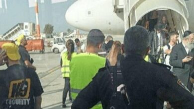 מטוסי המשטר הציוני ליוו מטוס נוסעים של ויז אייר לנחיתה בחזרה לבן גוריון /המשטר הציוני , ויז אייר , שדה התעופה בן גוריון , ביטחון תעופתי , תקריות תעופה