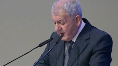 Iraqi President Honors Martyrs, Stresses National Unity and Security /Iraq , Abdul Latif Rashid , martyrs , terrorism , national unity