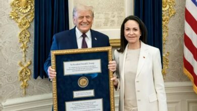 Nobel Committee States Trump's Receipt of Machado's Prize Does Not Alter Its Nature /Nobel Peace Prize , Donald Trump , Maria Machado , Venezuela , Norwegian Nobel Committee