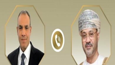 Egypt and Oman Foreign Ministers Discuss Iran and Regional Tensions in Phone Call /Egypt , Oman , Iran nuclear deal , Middle East tensions , diplomatic talks
