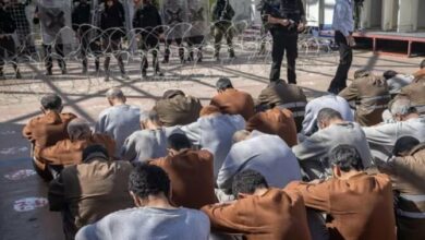 Hamas Denounces Brutal Torture of Palestinian Prisoners in Ofer Prison as War Crime /Hamas , Palestinian Prisoners , Ofer Prison , Itamar Ben-Gvir , War Crimes