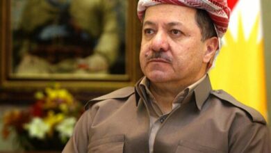 Joulani and Barzani Discuss Syrian Developments in Phone Call /Syria , Kurdish rights , Joulani , Barzani , Middle East