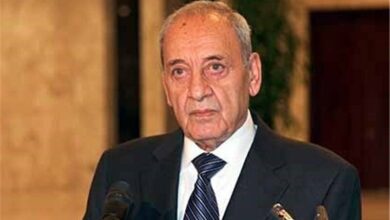 Lebanese Parliament Speaker Outlines Conditions for Negotiations with Occupying Regime /Lebanon , Israel , Nabih Berri , Refugees , Ceasefire
