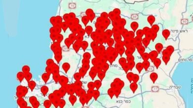 Israel Under Fire as Iran Launches Widespread Missile Strikes /Iran , Israel , missile strikes , occupied territories , air raid sirens