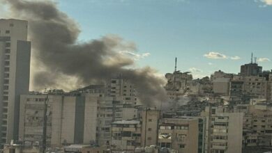 Israeli Regime Strikes Residential Apartment in Beirut /Israel , Lebanon , Beirut , Drone Strike , Zionist Regime