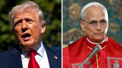 Trump Criticizes Pope and Chicago Mayor Over Iran Stance and Meeting /Donald Trump , Pope Leo XIV , Brandon Johnson , Chicago , Iran