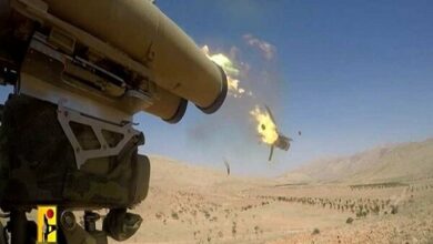 Hezbollah Launches Fresh Strikes on Israeli Military Sites /Hezbollah , Lebanon , Israel , military , rockets