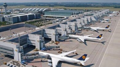 Munich Airport Halts Flights Due to Suspected Drone Sighting /Munich Airport , drone , flight suspension , Germany , aviation security