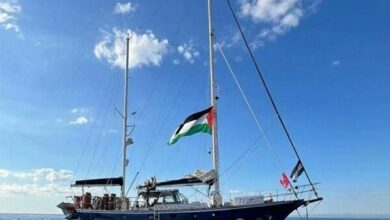 European Solidarity Ship Navigates Towards Gaza to Break Blockade /Gaza , Blockade , Humanitarian Aid , Freedom Flotilla , Scandinavia