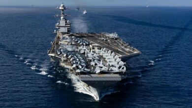 USS Gerald R. Ford Fire Exposes Suppressed US Failures in 40-Day War /USS Gerald R. Ford , Aircraft Carrier , Fire , Military Failures , 40-Day War