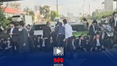 Haredi Jews Protest Mandatory Military Service in Occupied Territories /Haredi Jews , Israel , military service , conscription , occupied territories