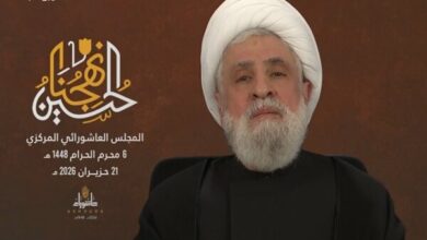 Hezbollah Official Emphasizes Education Inspired by Imam Hussein Amidst Political Discourse /Hezbollah , Sheikh Naeem Qassem , Imam Hussein , Education , Lebanon