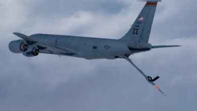 US Refueling Aircraft Declares Emergency, Diverts to Ben Gurion Airport /US Air Force , KC-135R Stratotanker , Emergency Landing , United Arab Emirates , Ben Gurion Airport